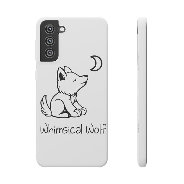 Whimsical Phone Snap Cases - Whimsical Wolf