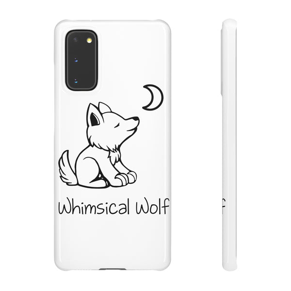 Whimsical Phone Snap Cases - Whimsical Wolf