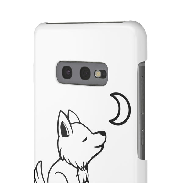 Whimsical Phone Snap Cases - Whimsical Wolf