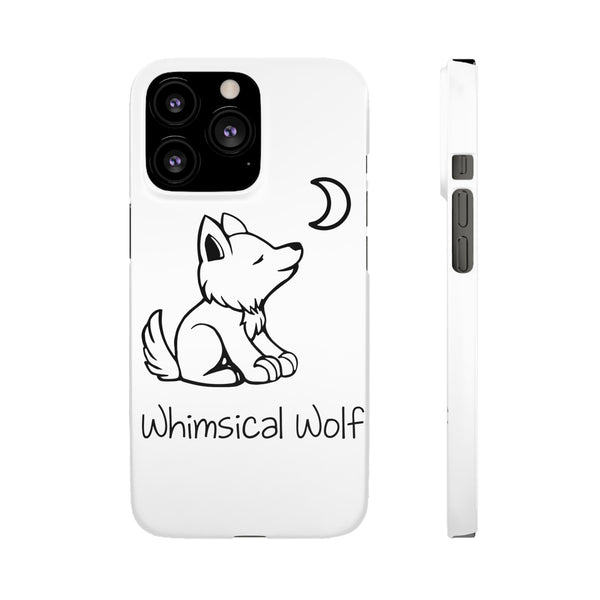 Whimsical Phone Snap Cases - Whimsical Wolf