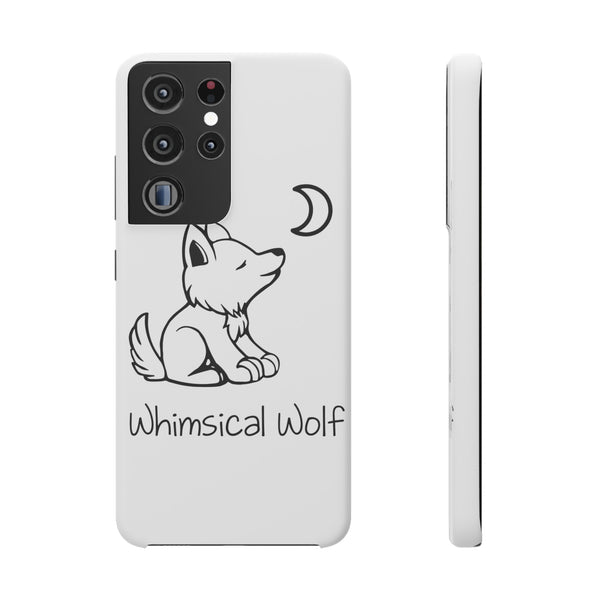Whimsical Phone Snap Cases - Whimsical Wolf