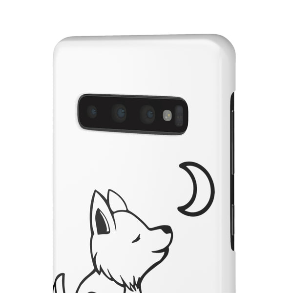 Whimsical Phone Snap Cases - Whimsical Wolf