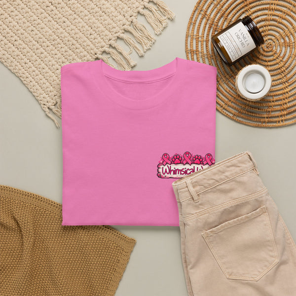 Breast Cancer Whimsical Wolf "Don't Count the Days, Make the Days Count"