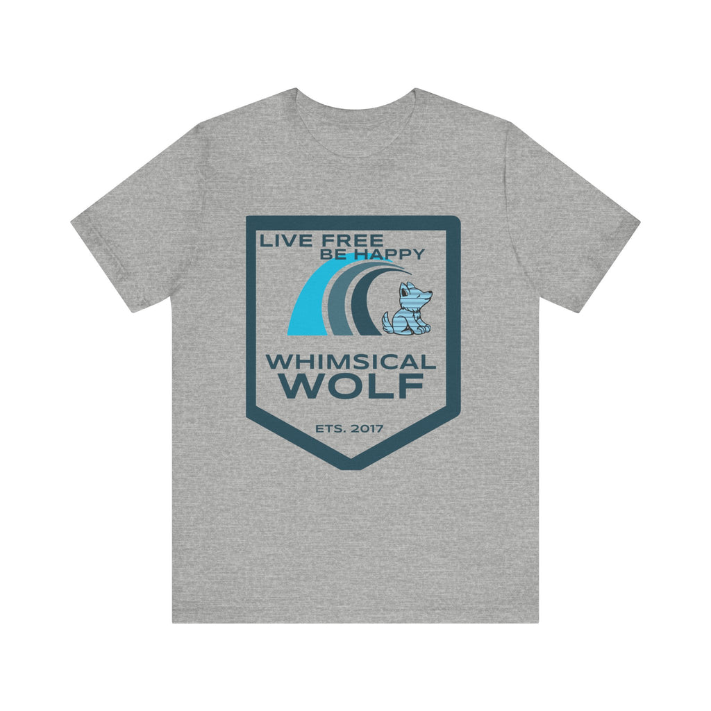 Blue Surf Badge Design