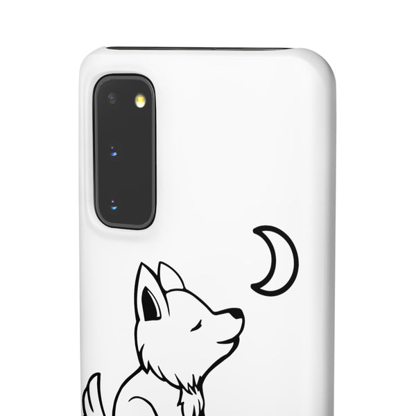 Whimsical Phone Snap Cases - Whimsical Wolf