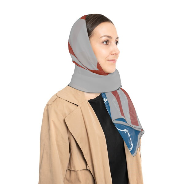 Whimsical Wolf Poly Scarf - Whimsical Wolf