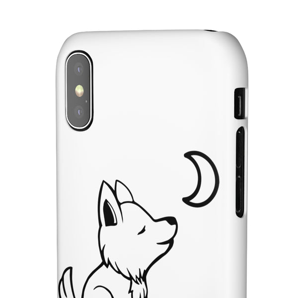 Whimsical Phone Snap Cases - Whimsical Wolf