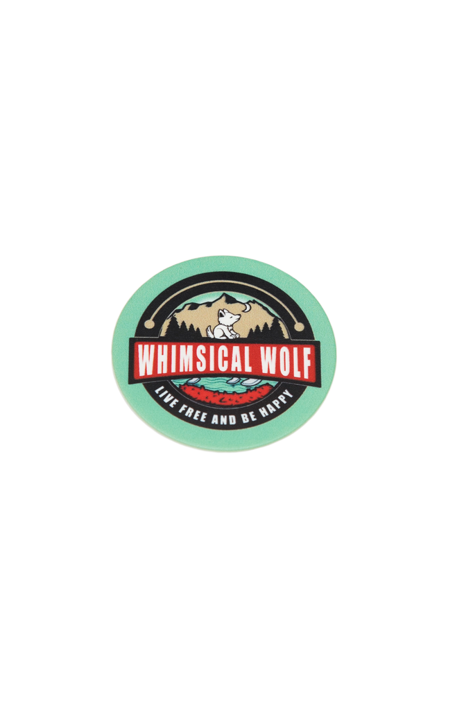 Vintage Whimsical Wolf Logo Phone Socket