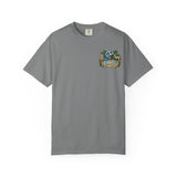 Detroit Lions Latitude Margaritaville Beach Football T-Shirt — Tropical Detroit Lions Fan Tee