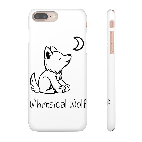 Whimsical Phone Snap Cases - Whimsical Wolf