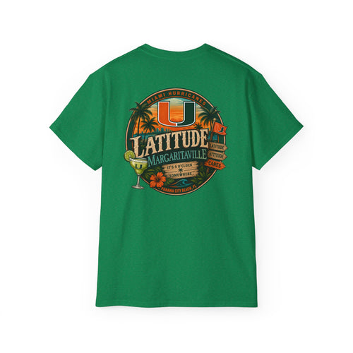 Latitude Margaritaville University of Miami T-Shirt - Whimsical Wolf