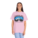 Whimsical Wolf Snow Goggles Comfort Color T-Shirt - Whimsical Wolf