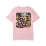 Margaritaville Latitude Beach Scene T-Shirt — ‘University of Alabama’ Souvenir - Whimsical Wolf