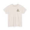 Whimsical Wolf Mummy Tee — Egyptian Pyramid Graphic T-Shirt