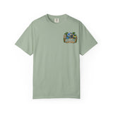 Detroit Lions Latitude Margaritaville Beach Football T-Shirt — Tropical Detroit Lions Fan Tee