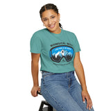 Whimsical Wolf Snow Goggles Comfort Color T-Shirt - Whimsical Wolf
