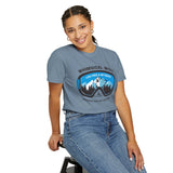 Whimsical Wolf Snow Goggles Comfort Color T-Shirt - Whimsical Wolf