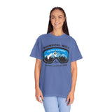Whimsical Wolf Snow Goggles Comfort Color T-Shirt - Whimsical Wolf