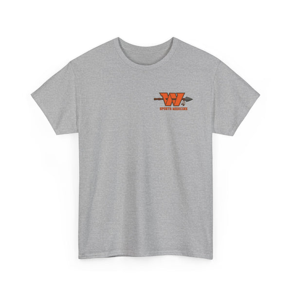 Sports Medicine Tee — Weequahic Indian Head Logo