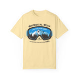 Whimsical Wolf Snow Goggles Comfort Color T-Shirt - Whimsical Wolf