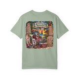 Margaritaville Latitude Beach Scene T-Shirt — ‘University of Alabama’ Souvenir