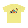 Vintage Cali surf design - Whimsical Wolf
