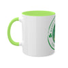 Whimsical Wolf St. patricks Day Mug 11 oz. - Whimsical Wolf