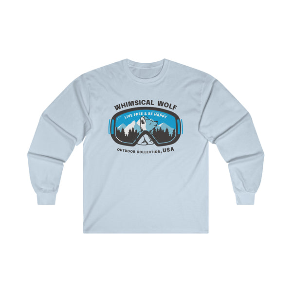 Whimsical Wolf Snow Goggles Long Sleeve - Whimsical Wolf