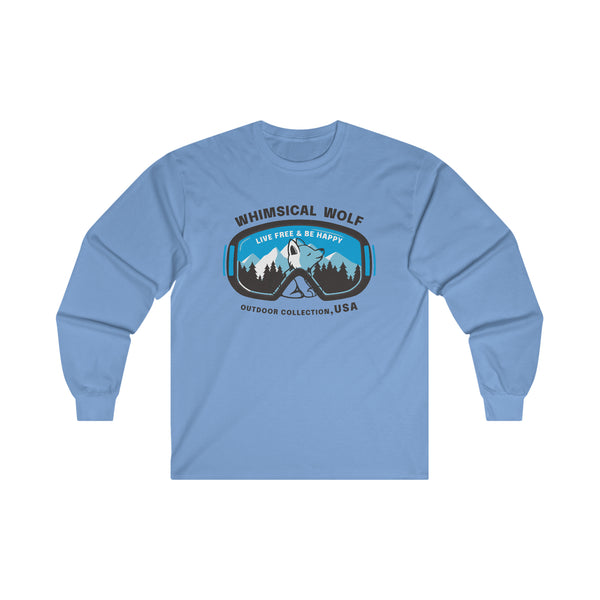 Whimsical Wolf Snow Goggles Long Sleeve - Whimsical Wolf