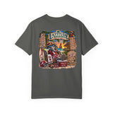 Margaritaville Latitude Beach Scene T-Shirt — ‘University of Alabama’ Souvenir - Whimsical Wolf