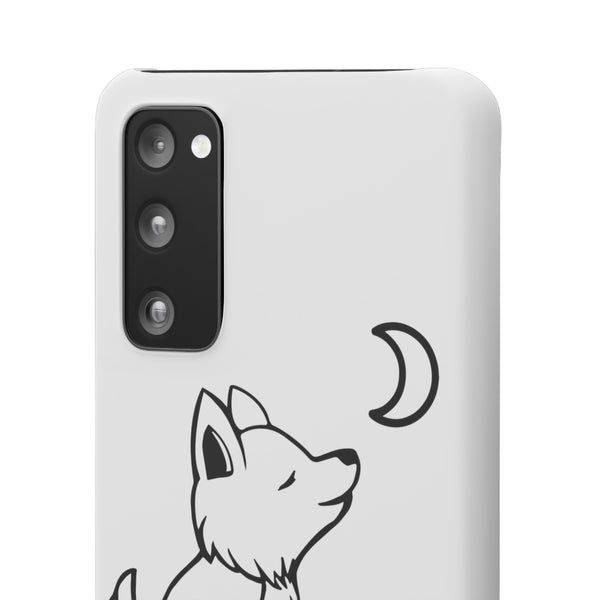 Whimsical Phone Snap Cases - Whimsical Wolf