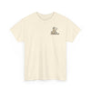 Whimsical Wolf Mummy Tee — Egyptian Pyramid Graphic T-Shirt