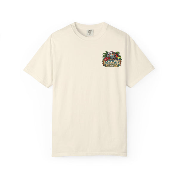 Latitude Margaritaville Ohio State Tropical Tailgate T-Shirt — Go Buckeyes Game Day Tee