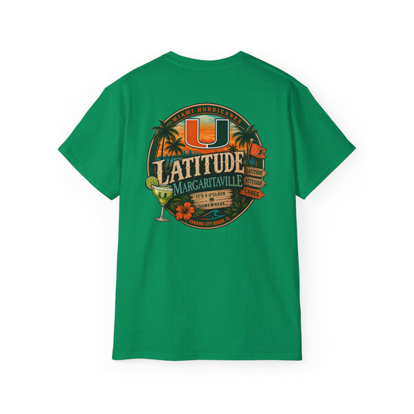 Latitude Margaritaville University of Miami T-Shirt