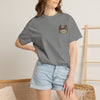 Latitude Margaritaville Ohio State Tropical Tailgate T-Shirt — Go Buckeyes Game Day Tee - Whimsical Wolf