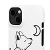 Whimsical Phone Snap Cases - Whimsical Wolf