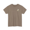 Whimsical Wolf Mummy Tee — Egyptian Pyramid Graphic T-Shirt