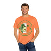 St. Pattys Day  Circle Design Whimsical Wolf - Whimsical Wolf