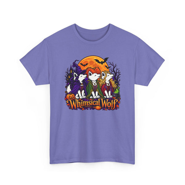 Sanderson Whimsical Wolves Halloween Tee