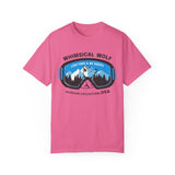 Whimsical Wolf Snow Goggles Comfort Color T-Shirt - Whimsical Wolf