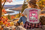 Breast Cancer Whimsical Wolf 