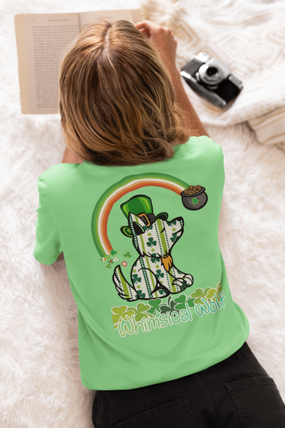 Whimsical Wolf St. Patrick's Day Theme shirt - Whimsical Wolf