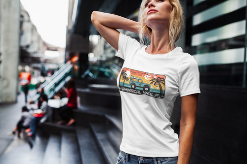 Whimsical Wolf Jeep shirt
