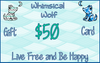 $50 Gift Card - Whimsical Wolf